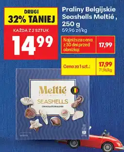 Biedronka Praliny Belgijskie Meltiè Seashells oferta
