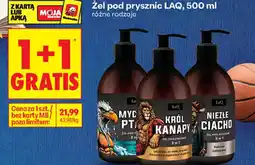 Biedronka Żel pod prysznic laq oferta