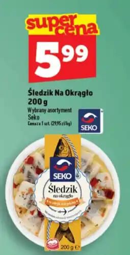 Topaz Express Śledzik na okrągło Seko oferta