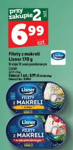 Topaz Express Filety z makreli Lisner oferta