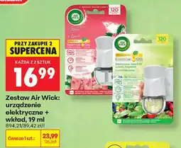 Biedronka Zestaw Air Wick: urządzenie elektryczne + wkład oferta