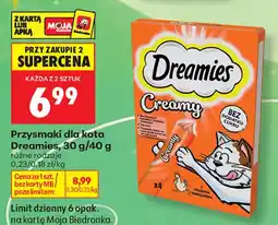 Biedronka Przysmaki dla kota Dreamies Creamy oferta