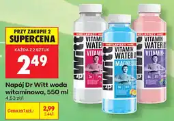 Biedronka Napój Dr Witt woda witaminowa oferta