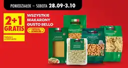 Biedronka Makaron Gusto Bello oferta