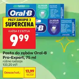 Biedronka Pasta do zębów Oral-B Pro-Expert oferta