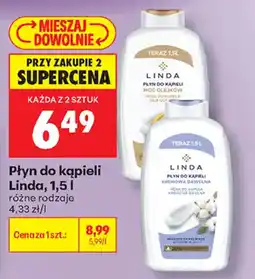 Biedronka Płyn do kąpieli Linda oferta