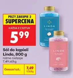 Biedronka Sól do kąpieli Linda oferta