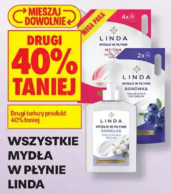 Biedronka Mydło w płynie Linda oferta