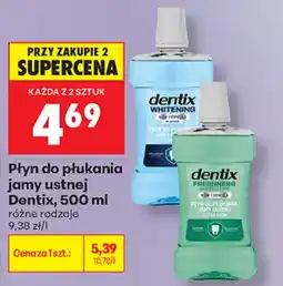 Biedronka Płyn do płukania jamy ustnej Dentix oferta