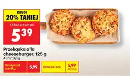 Biedronka Przekąska a'la cheeseburger oferta