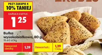 Biedronka Bułka wysokobiałkowa oferta
