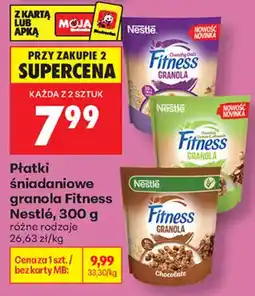 Biedronka Płatki śniadaniowe granola Fitness Nestlé oferta