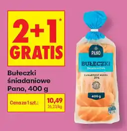 Biedronka Bułeczki śniadaniowe Pano oferta