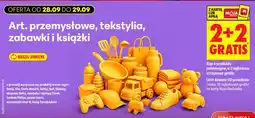 Biedronka Art. przemysłowe, tekstylia, zabawki i książki oferta