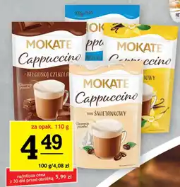 Gram Market MOKATE Cappuccino smak śmietankowy oferta