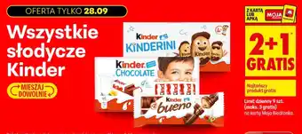 Wszystkie słodycze Kinder