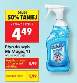 Biedronka Płyn do szyb Mr Magic oferta