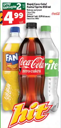 Topaz Express Napój Coca-Cola/Fanta/Sprite oferta