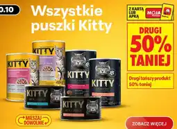 Biedronka Wszystkie puszki Kitty oferta