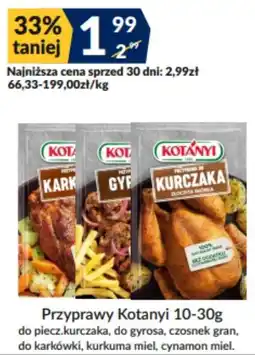 Sużyw Przyprawy Kotanyi oferta