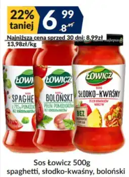Sużyw Sos Łowicz Słodko-Kwaśny oferta