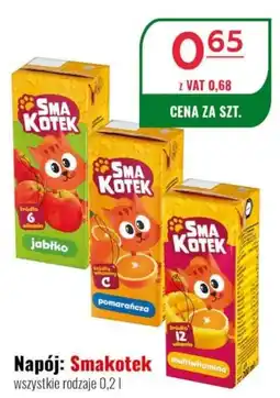 Eurocash Napój: Smakotek oferta