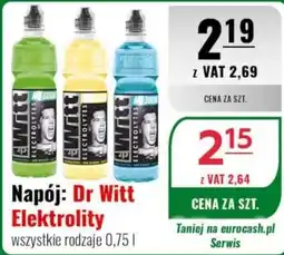 Eurocash Napój: Dr Witt Elektrolity oferta