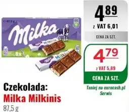 Eurocash Czekolada: Milka Milkinis oferta