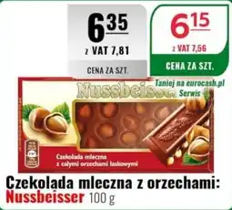 Eurocash Czekolada mleczna z orzechami: Nussbeisser oferta