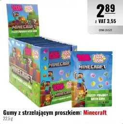 Eurocash Gumy z strzelającym proszkiem: Minecraft oferta