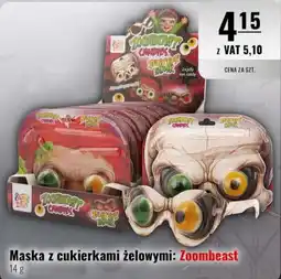 Eurocash Maska z cukierkami żelowymi: Zoombeast oferta
