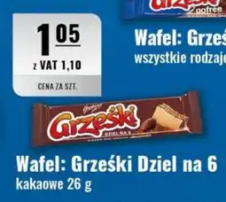 Eurocash Wafel: Grześki Dziel na 6 oferta