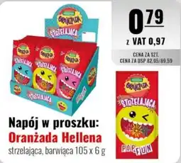 Eurocash Napój w proszku: Oranżada Hellena strzelająca, barwiąca oferta