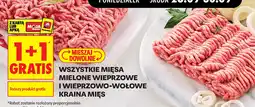 Biedronka Mielone wieprzowe i wieprzowo-wołowe Kraina Mięs oferta