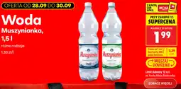 Biedronka Woda mineralna Muszynianka oferta