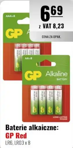 Eurocash Baterie alkaiczne: GP Red oferta