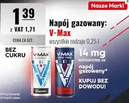Eurocash Napój gazowany: V-Max oferta