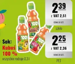 Eurocash Sok: Kubuś 100 % oferta