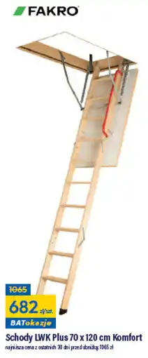 Bat Schody LWK Plus 70 x 120 cm Komfort oferta