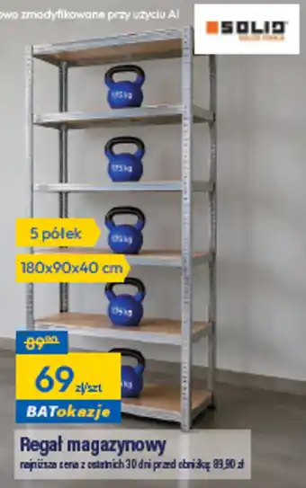 Regał magazynowy Solid Tools