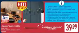 ALDI "Latające" świece z różdżką oferta