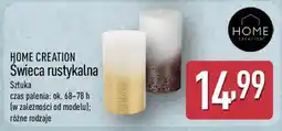 ALDI Świeca rustykalna Home Creation oferta
