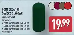 ALDI Świece blokowe Home Creation oferta