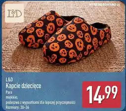 ALDI L&D Kapcie dziecięce oferta