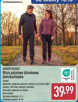 ALDI Bluza polarowa dzianinowa damska/męska oferta