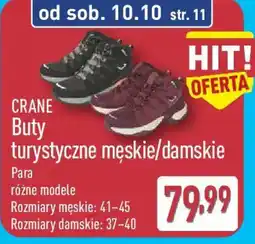ALDI Buty turystyczne męskie/damskie Crane oferta