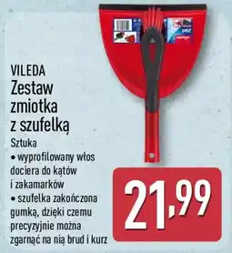 ALDI Zestaw zmiotka z szufelką VILEDA oferta
