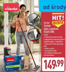 ALDI Vileda Zestaw mop z wiadrem H2prO ONE oferta