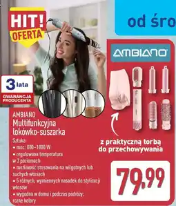 ALDI Ambiano Multifunkcyjna lokówko-suszarka oferta