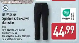 ALDI Up2fashion spodnie sztruksowe damskie oferta